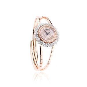 Halo Rose Gold Diamond Watch