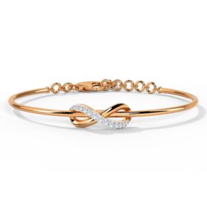 Infinity Diamond Knot Bracelet